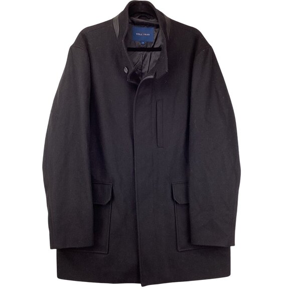 Cole Haan Mens Coat Jacket Size Large‎ Wool Blend Outerwear - Picture 1 of 10